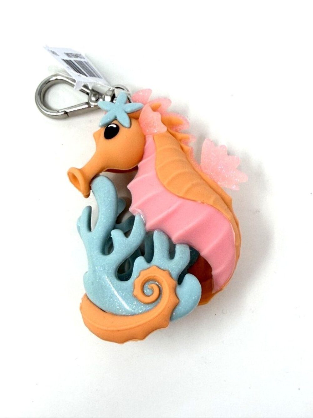 Bath & Body Works Seahorse Coral Tropical PocketBac Holder Clip Accessory Charm